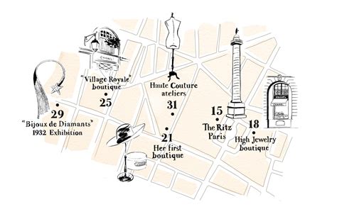 chanel boutique nyc map.